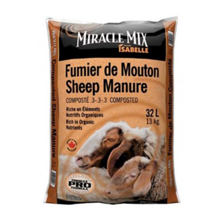 Miracle Mix Fumier de mouton.