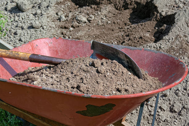 Fill soils have been recycled from other landscape projects and can be reused to fill areas that need a depth of 12 inches or more.